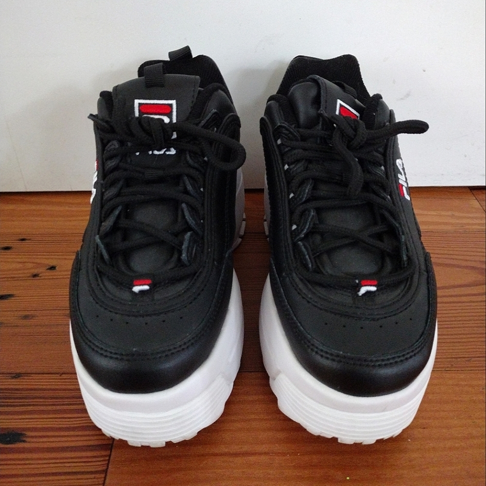 Fila Women's Disruptor Wedge Athletic Shoes Size 5.5 EUC